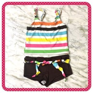 💝 MALIBU DREAM GIRL 💝 2 piece swimsuit for girls size 10